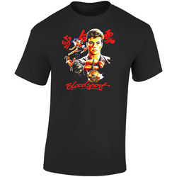 Bloodsport Jean Claude Van Damme Retro Graphic Unisex Soft Cotton Black T Shirt