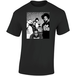 The Roots Hip Hop Quest Love Tariq Rap Retro Graphic Unisex Soft Cotton Black T Shirt