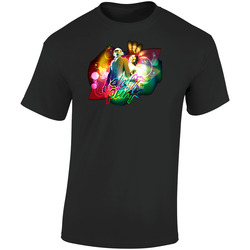 Daft Punk Music Band Retro Graphic Unisex Soft Cotton Black T Shirt