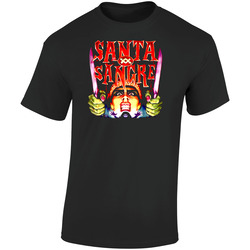 Santa Sangre Vintage Image Horror Movie Retro Graphic Unisex Soft Cotton Black T Shirt
