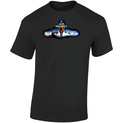 Battlefield 3 Bf Gameplay Retro Graphic Unisex Soft Cotton Black T Shirt