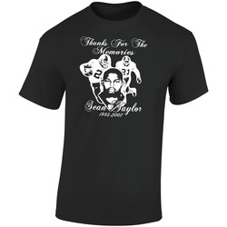 Sean Taylor Football Washington Memory Retro Graphic Unisex Soft Cotton Black T Shirt