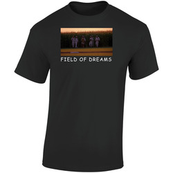 Liotta Costner Lancaster Jones Baseball Movie Field Of Dreams Retro Graphic Unisex Soft Cotton Black T Shirt