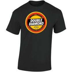 Double Diamond Beer Retro Retro Graphic Unisex Soft Cotton Black T Shirt