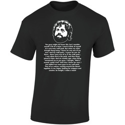 The Hangover Alan Toast Movie Quote Retro Graphic Unisex Soft Cotton Black T Shirt