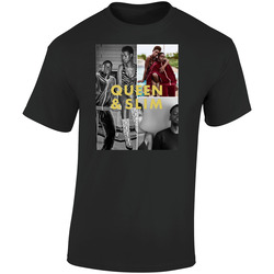 Queen And Slim A Love Story Cult Classic Movie Retro Graphic Unisex Soft Cotton Black T Shirt