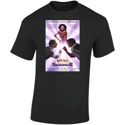 Weird Science Cool 80's Comedy Vintage Classic Movie  Fan Retro Graphic Unisex Soft Cotton Black T Shirt