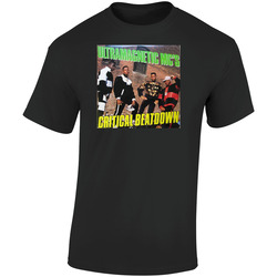 Ultramagnetic Mcs Critical Beatdown 80's Hip Hop Album Cool Retro Retro Graphic Unisex Soft Cotton Black T Shirt