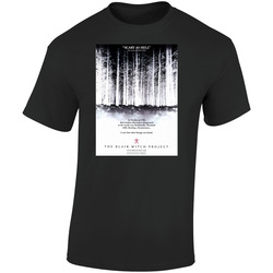 The Blair Witch Project Cool Vintage 90's Movie  Fan Retro Graphic Unisex Soft Cotton Black T Shirt