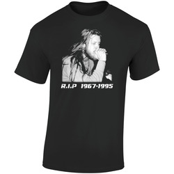 Shannon Hoon Retro Graphic Unisex Soft Cotton Black T Shirt