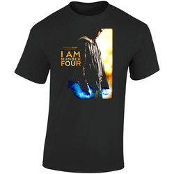 I Am Number Four Movie Retro Graphic Unisex Soft Cotton Black T Shirt