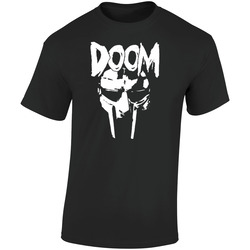 Mf Doom Hip Hop Rap Music Lyricist Legend Fan Retro Graphic Unisex Soft Cotton Black T Shirt