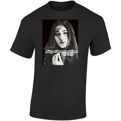 Myquarantinablack Retro Graphic Unisex Soft Cotton Black T Shirt