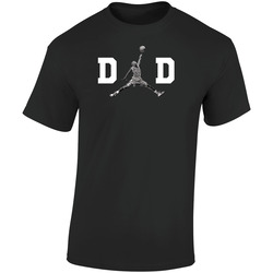 Air Jordan Dad Father's Day Gift Last Dance Basketball Fan Retro Graphic Unisex Soft Cotton Black T Shirt