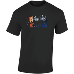 Bewitched Retro Graphic Unisex Soft Cotton Black T Shirt