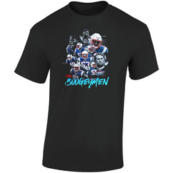 The Boogeymen Patriots Defence Team New England Football Fan Retro Graphic Unisex Soft Cotton Black T Shirt