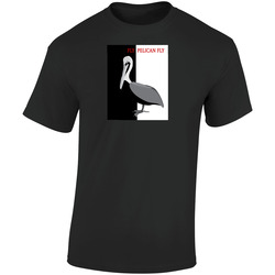 Scarface Fly Pelican Fly Tony Montana Retro Graphic Unisex Soft Cotton Black T Shirt