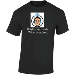 C19 Retro Graphic Unisex Soft Cotton Black T Shirt
