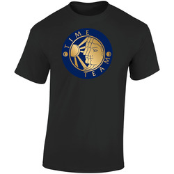 Time Team British Tv Show 010647006 Retro Graphic Unisex Soft Cotton Black T Shirt