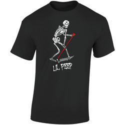 Lilpe Retro Graphic Unisex Soft Cotton Black T Shirt