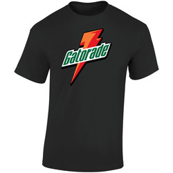 Energy Drinking Water Gatorade Cool Retro Graphic Unisex Soft Cotton Black T Shirt