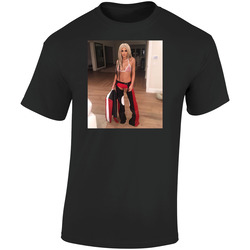 Kylie Jenner Halloween Costume Retro Graphic Unisex Soft Cotton Black T Shirt