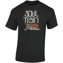 Soul Train, T-Shirt, R&B, Urban, Music, Don Cornelius, Motown, Retro, 60's, 70's Retro Graphic Unisex Soft Cotton Black T Shirt