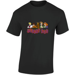 Scooby Doo Be Cool Face For Retro Graphic Unisex Soft Cotton Black T Shirt