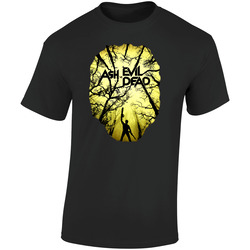 Ash Vs Evil Dead Tv Show Horror Retro Graphic Unisex Soft Cotton Black T Shirt