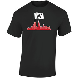Chicago Black Retro Graphic Unisex Soft Cotton Black T Shirt