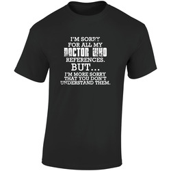Doctor Who, Doctor Who References Shirt, Funny Shirt, Birthday Retro Graphic Unisex Soft Cotton Black T Shirt