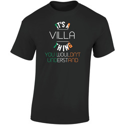 It's A Villa Thing You Wouldn't Understand Irish Name Retro Graphic Unisex Soft Cotton Black T Shirt