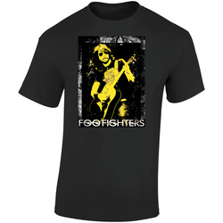 Foofighters Retro Graphic Unisex Soft Cotton Black T Shirt