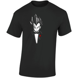 Dragon Ball Z T-shirt Vegeta Tee Comic Retro Graphic Unisex Soft Cotton Black T Shirt