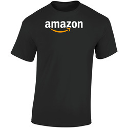 Amazon Retro Graphic Unisex Soft Cotton Black T Shirt