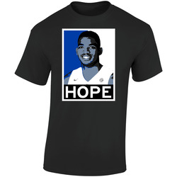 Karl-anthony Towns Hope Poster Parody Minnesota Basketball Draft 2015 Sports Retro Graphic Unisex Soft Cotton Black T Shirt