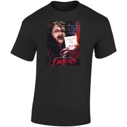 Night Of The Demons Classic 80s Horror Movie Retro Graphic Unisex Soft Cotton Black T Shirt