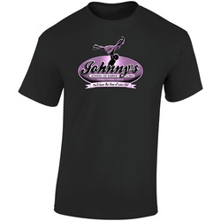 Johnny Castle School Of Dance Dirty Dancing Patrick Swayze Retro Graphic Unisex Soft Cotton Black T Shirt