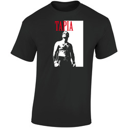 Johnny Tapia Boxing Legend Retro Graphic Unisex Soft Cotton Black T Shirt
