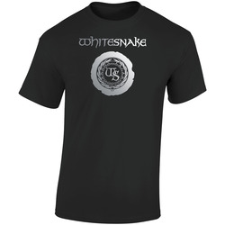 Whitesnake Rock Music Band Retro Graphic Unisex Soft Cotton Black T Shirt