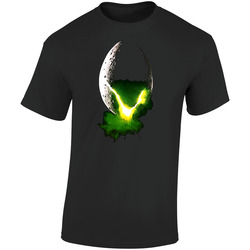 Alien Movie Retro Graphic Unisex Soft Cotton Black T Shirt