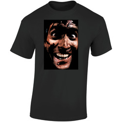 The Evil Dead Movie Retro Graphic Unisex Soft Cotton Black T Shirt