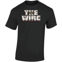 The Wire Tv Hbo Show Retro Graphic Unisex Soft Cotton Black T Shirt