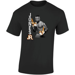 Roy Jones Jr Boxing KOTZ Retro Graphic Unisex Soft Cotton Black T Shirt
