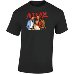 A Team Action Classic Tv Series Retro Graphic Unisex Soft Cotton Black T Shirt