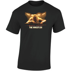 The Wrestler Mickey Rourke Retro Graphic Unisex Soft Cotton Black T Shirt