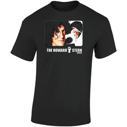 The Howard Stern Show Sirius Radio Black Retro Graphic Unisex Soft Cotton Black T Shirt