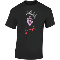 Notorious Big Rapper Crown Cool Gangster Retro Graphic Unisex Soft Cotton Black T Shirt