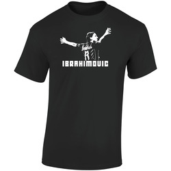 Zlatan Ibrahimovic Ac Milan Sweden Soccer Retro Graphic Unisex Soft Cotton Black T Shirt
