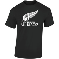 All Blacks Feather Retro Graphic Unisex Soft Cotton Black T Shirt
